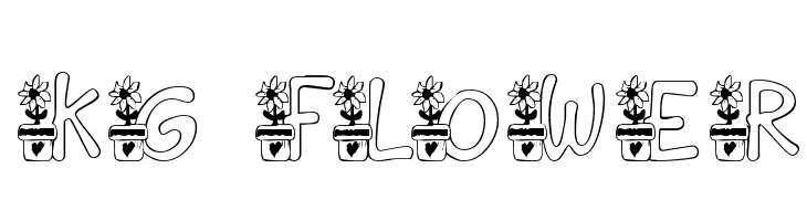 KG FLOWER  免费字体下载