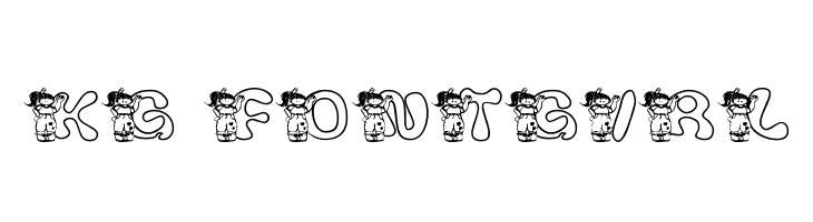 KG FONTGIRL  Frei Schriftart Herunterladen