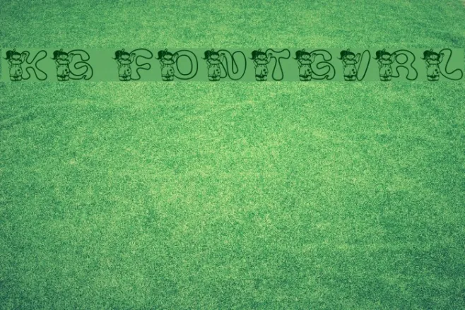 KG FONTGIRL Example 3