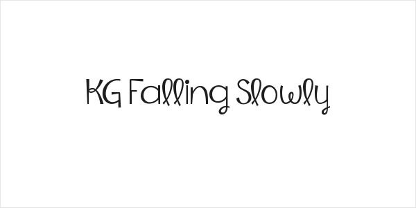 KG Falling Slowly Logo