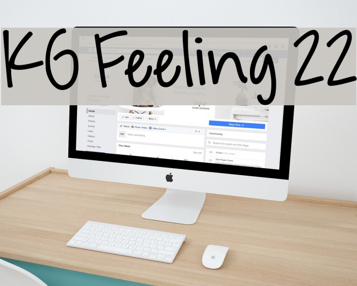 KG Feeling 22 Font examples
