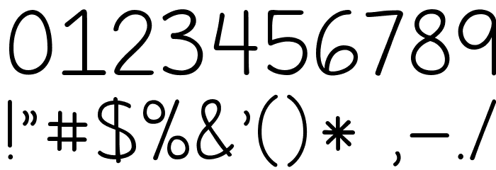 KG First Time In Forever Font OTHER CHARS