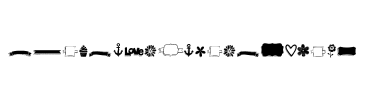 KG Flavor And Frames Six  Frei Schriftart Herunterladen