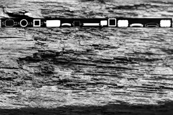 KG Flavor And Frames Six Font examples