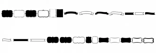 KG Flavor and Frames Five Font LOWERCASE