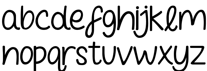KG Follow You Into the World Font LOWERCASE