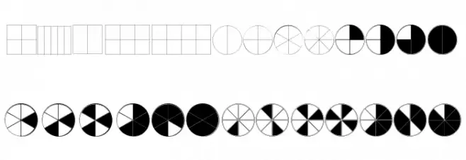 KG Fractions Polices MAJUSCULES