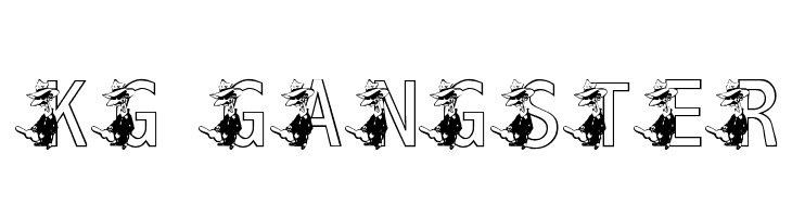 KG GANGSTER  Скачать бесплатные шрифты