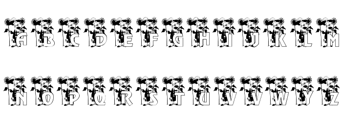 KG GARDEN Font OTHER CHARS