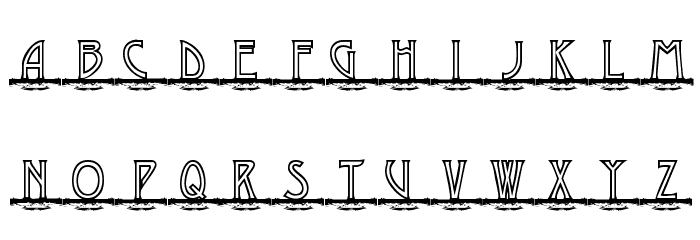 KG GAYLES LH Font LOWERCASE