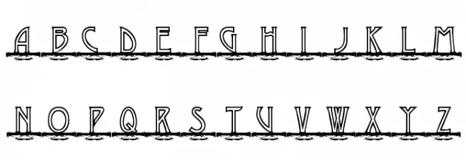 KG GAYLES LH Caratteri MINUSCOLO