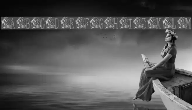 KG GETAWAY Font examples