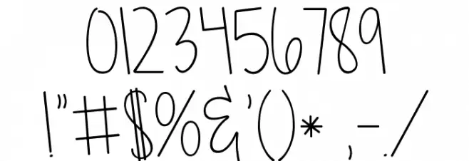 KG Girl On Fire Font OTHER CHARS