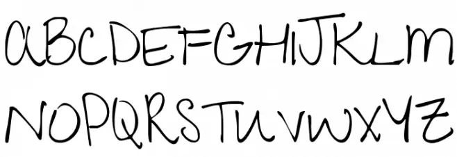KG Give You Glory Schriftart Groß