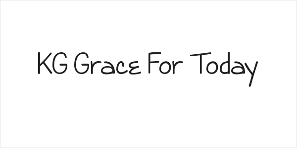 KG Grace For Today Logo
