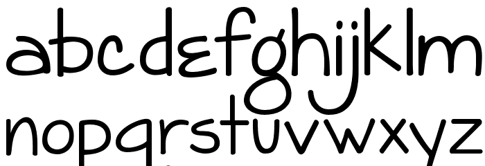 KG Grace For Today Font LOWERCASE