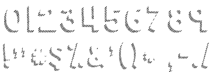 KG HAPPY Shadows Font OTHER CHARS