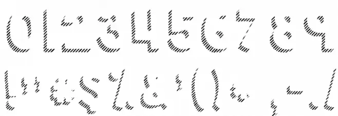 KG HAPPY Shadows Font OTHER CHARS