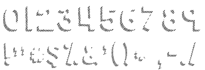 KG HAPPY Shadows Font OTHER CHARS