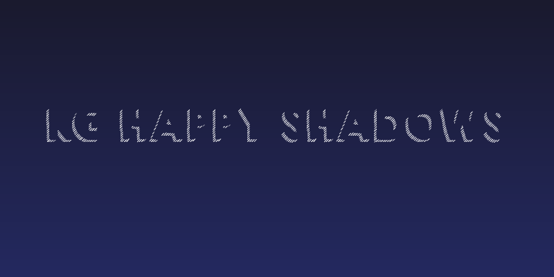 KG HAPPY Shadows Social Header