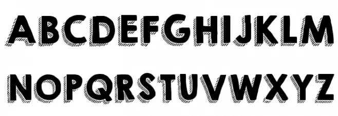 KG HAPPY Шрифта ВЕРХНИЙ