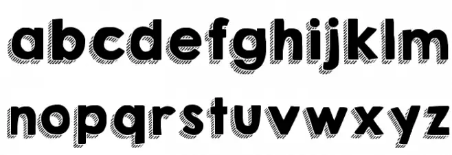 KG HAPPY Font LOWERCASE
