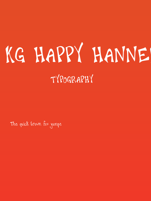 KG Happy Hanneke Poster