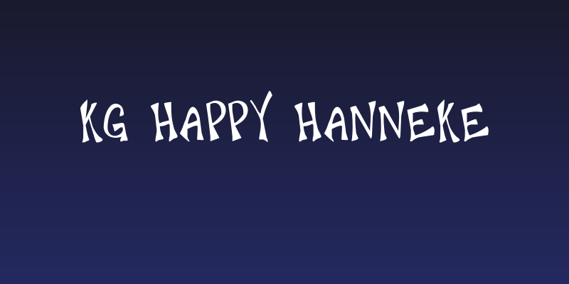 KG Happy Hanneke Social Header