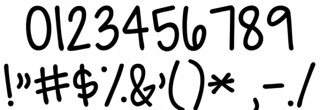 KG Happy Lauren خط محارف أخرى