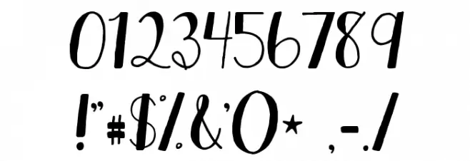 KG Hard Candy Solid Font OTHER CHARS