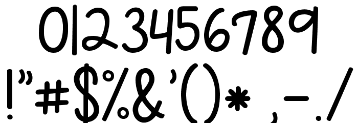 KG Head Above Water Regular Font OTHER CHARS