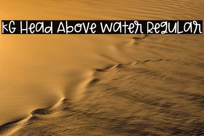 KG Head Above Water Regular Example 3