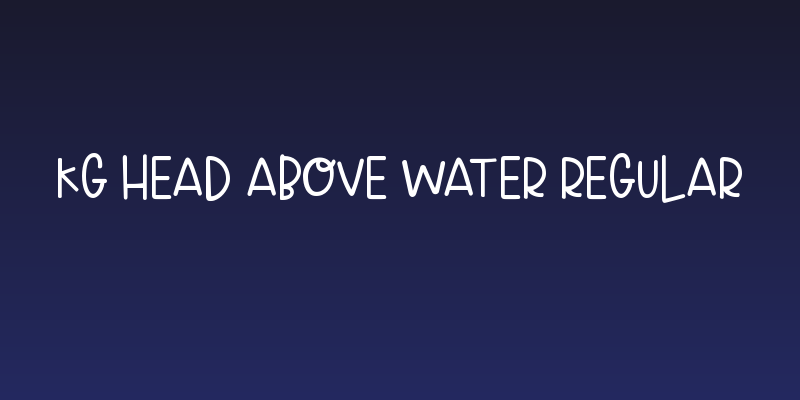 KG Head Above Water Regular Social Header