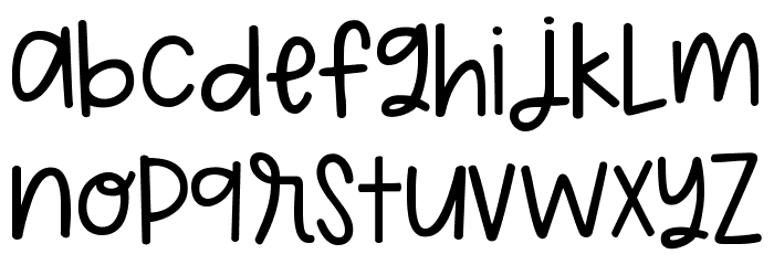 KG Head Above Water Regular Font LOWERCASE