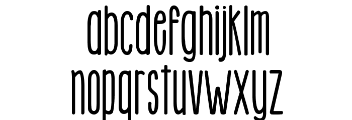 KG How Many Times Font LOWERCASE