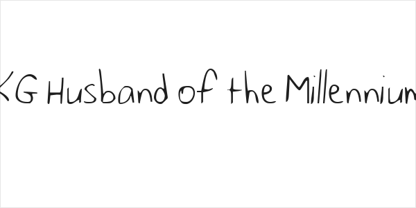 KG Husband of the Millennium Logo