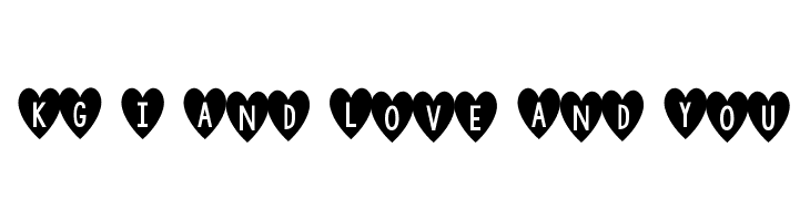 KG I And Love And You Fonte