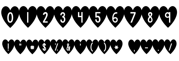 KG I And Love And You Font Alte caractere