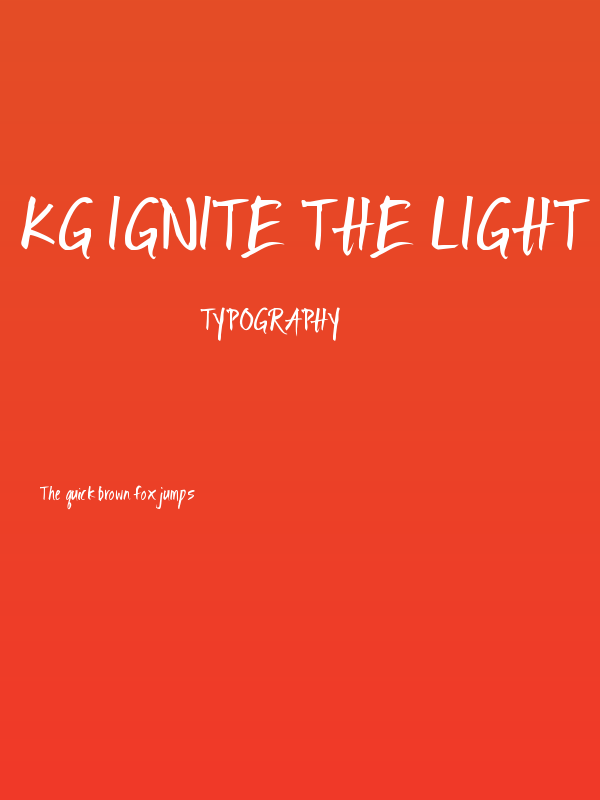 KG Ignite the Light Poster