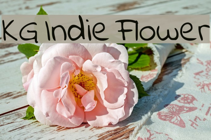 KG Indie Flower Example 1
