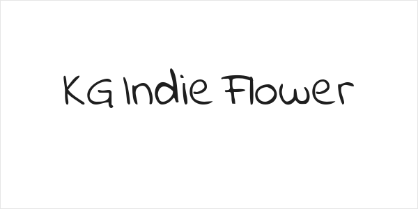 KG Indie Flower Logo