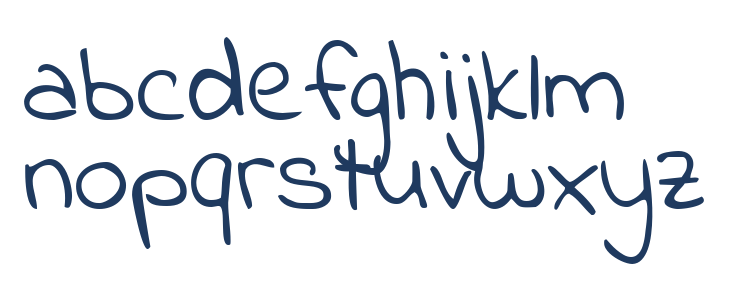 KG Indie Flower Lowercase