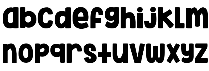 KG Inimitable Original Font LOWERCASE