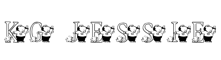 KG JESSIE  Frei Schriftart Herunterladen