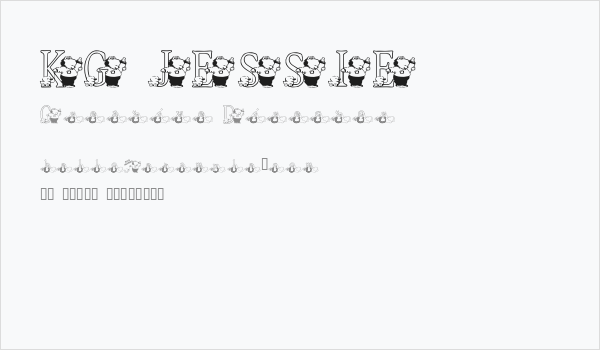 KG JESSIE Business Card