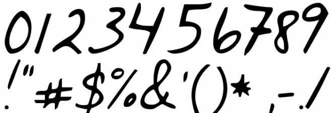 KG Jar of Hearts Font OTHER CHARS