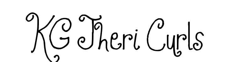 KG Jheri Curls  नि: शुल्क फ़ॉन्ट्स डाउनलोड
