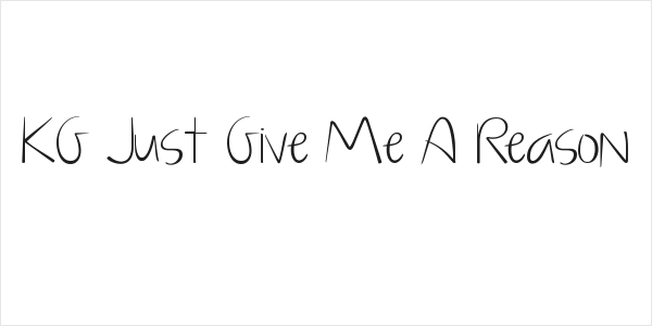 KG Just Give Me A Reason Logo