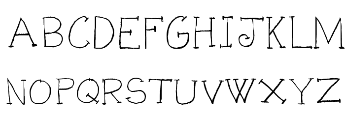 KG KAT'S HANDS Font OTHER CHARS