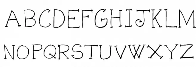 KG KAT'S HANDS Font OTHER CHARS